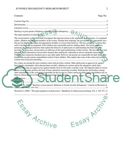 Juvenile Delinquency in Georgia