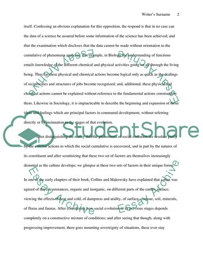 The Discovery Of Society by Randall Collins and Michael Makowsky