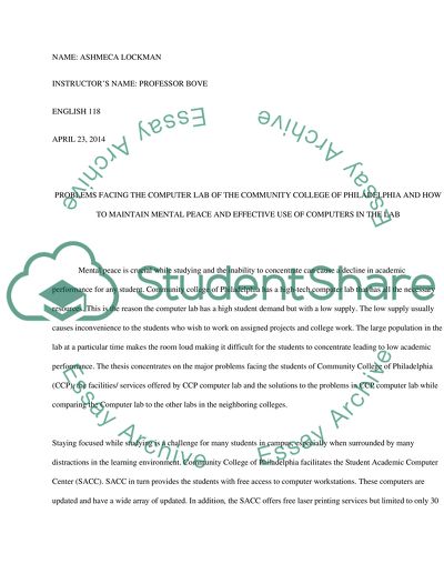 Portfolio- Revisions of two graded essays