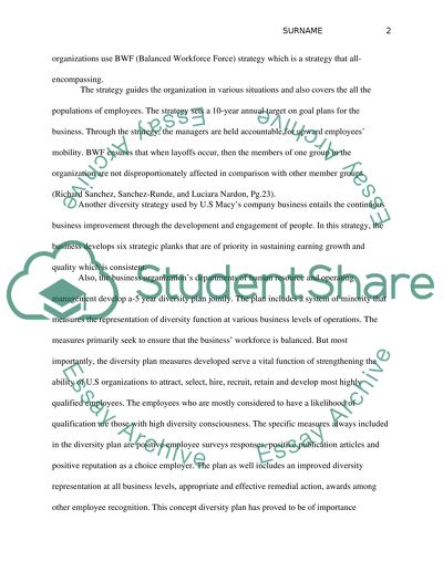 Diversity Planning in Human Resource