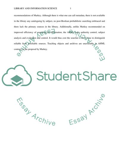 Library and Information Science