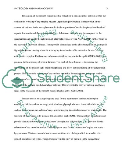 Physiology and Pharmacology