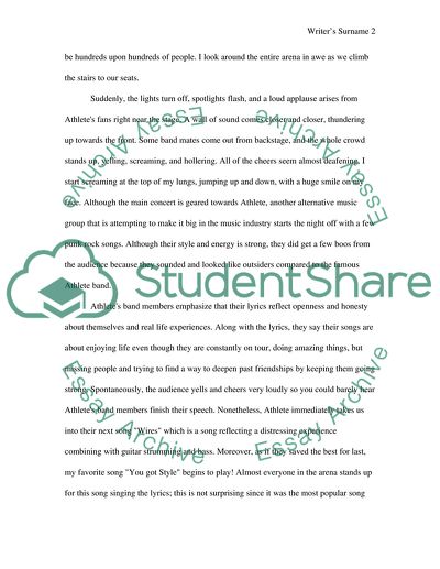 Athlete - Music Concert in Dallas, Texas