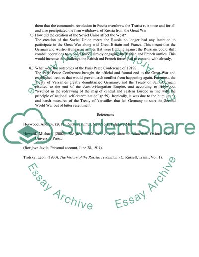 Reflection Questions