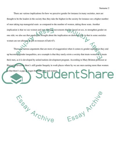 Ritual Practices and Gender Implications