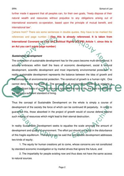 International Environmental Law and the Safeguarding of the Rights of Future Generations