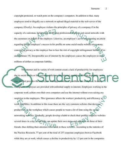 What Is Fraught with Internet Addiction in the Workplace