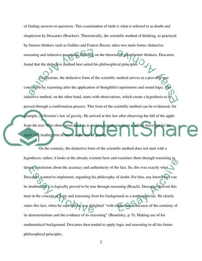 Descartess the Philosophical Revolution