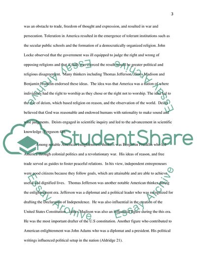 American Enlightenment