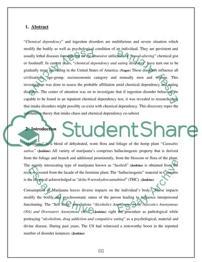 Chemical dependence essay 06 image