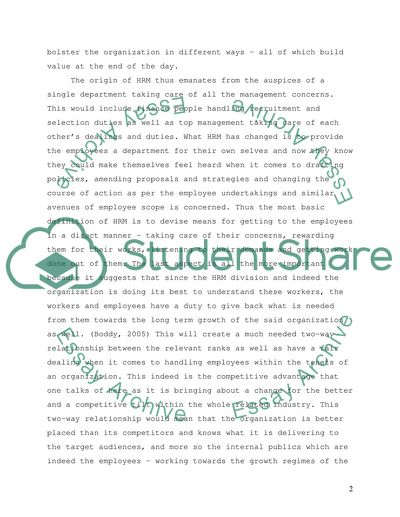 How a Firms HR Strategy Could Be Its Source of Competitive Advantage