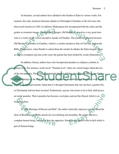 Religious symbolism in literature