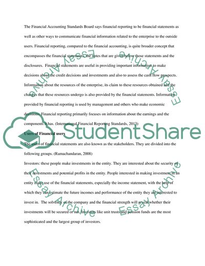 Importance of Financial Accounting and Reporting