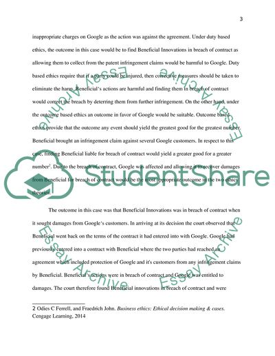 Beneficial Innovations: Google