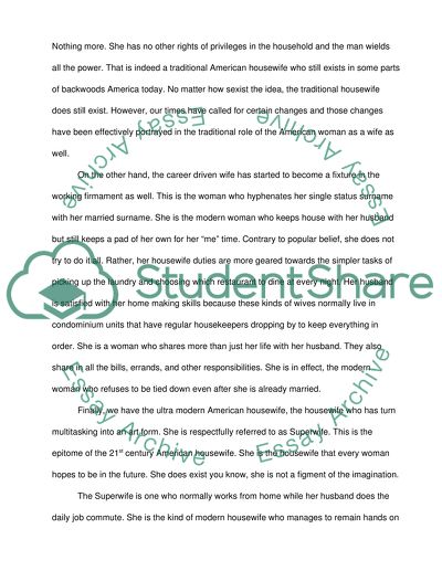 The Model American Wife