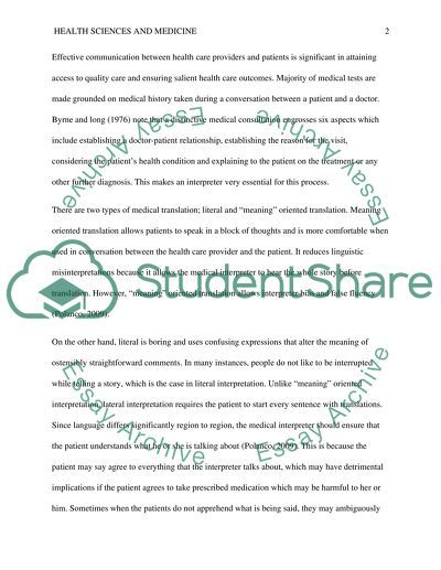 CLAS Standards in Medicine