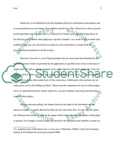Case and Statute Law for Balancing between the Rights of Defendants and the Interests of Justice