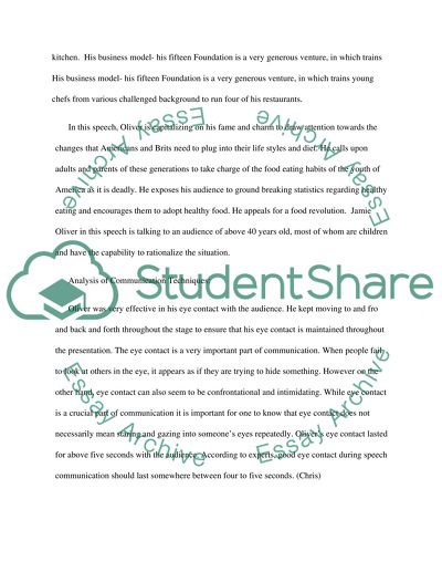 Communication Analysis