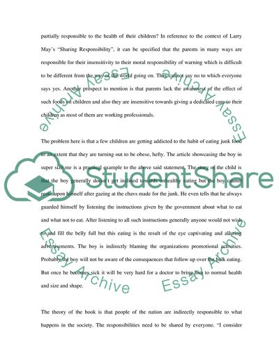 Affect of junk food advertising on children