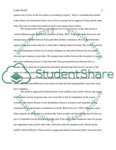 Problems and Challenges Facing Organizations Concerning Conflict Management