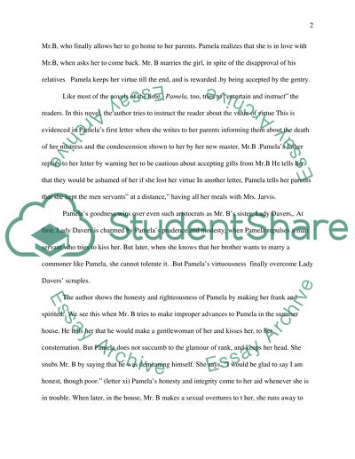 Pamela by Samuel Richardson