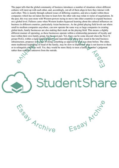 Entrepreneurial Orientation and Generation Involvement