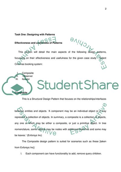 Designing with Patterns