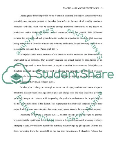 Aggregate Spending of the Country