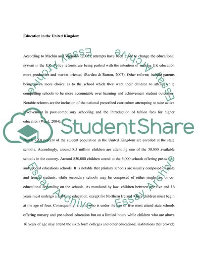 Three Key Educational Issues in Britain Today