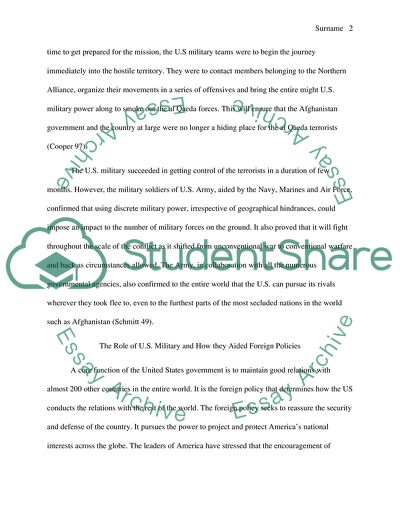 US Military Operations Worldwide