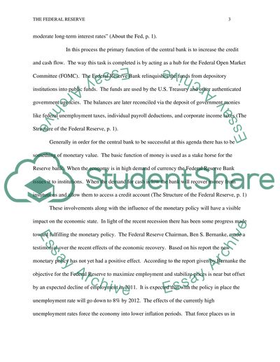 Federal Reserve Paper