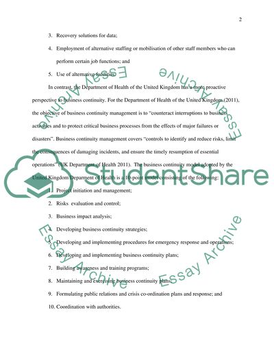 How Important is it to Develop a Business Continuity Model Strategy