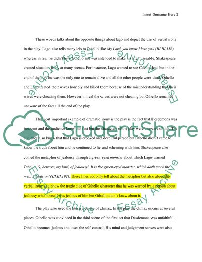 William Shakespeares Othello