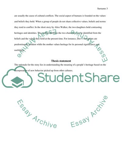 Everyday Use by: Alice Walker