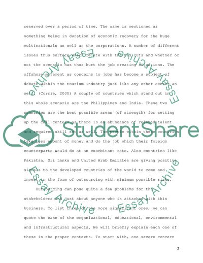 Outsourcing Pros and Cons