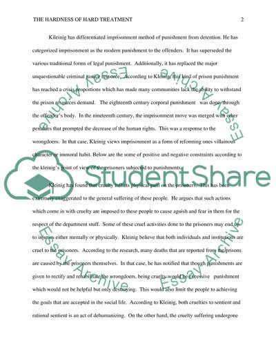 The Hardness of Hard Treatment