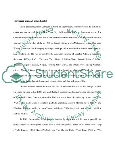 The Life and Art of Andy Warhol