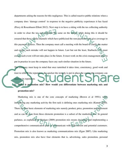 A Communications Campaign to Help Starbucks Overcome the Negative Publicity