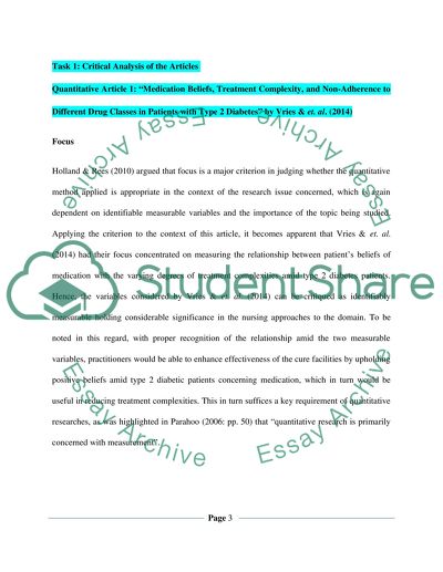 Type 2 Diabetes: Medication Beliefs, Treatment Complexity, and Non-Adherence
