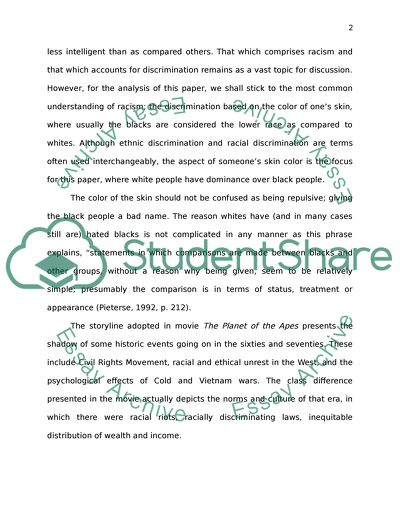 Planet of the Apes: a Lesson in Manners and Humanity