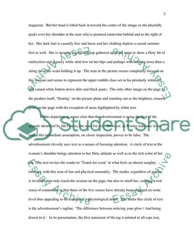 Advertising Analysis: The Consumers Attention