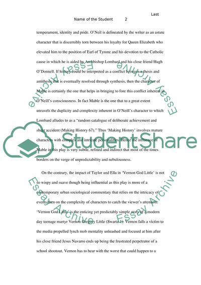 The Impact That Mable Has on the Drama Making History