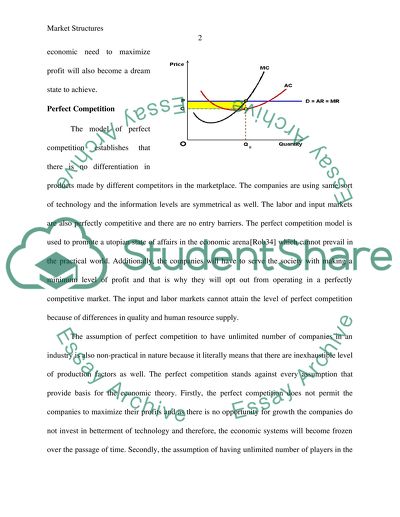 Analyzing Market Structures and Their Usefulness for Firms and Policymakers