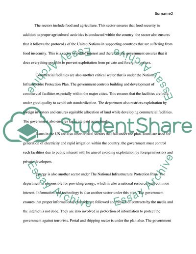 National Infrastructure Protection Plan