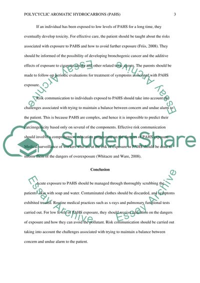 Polycyclic Aromatic Hydrocarbons (PAHs)