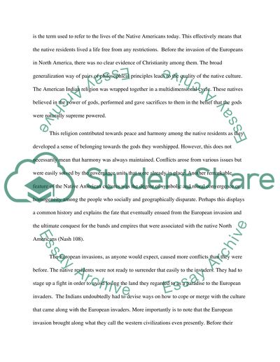 The European Invasion of North America