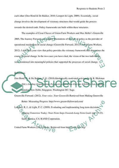 Public Policy and Social Impact