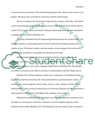 Debate Surrounding the Legalization of Marijuana