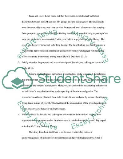 Is Coming out as a Sexual Minority Earlier in Adolescence Detrimental to Psychological Well-Being