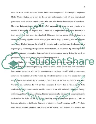 Excellence Like The Final Goal of Everything A Person Does